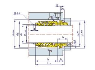 122型機(jī)械密封(圖1)